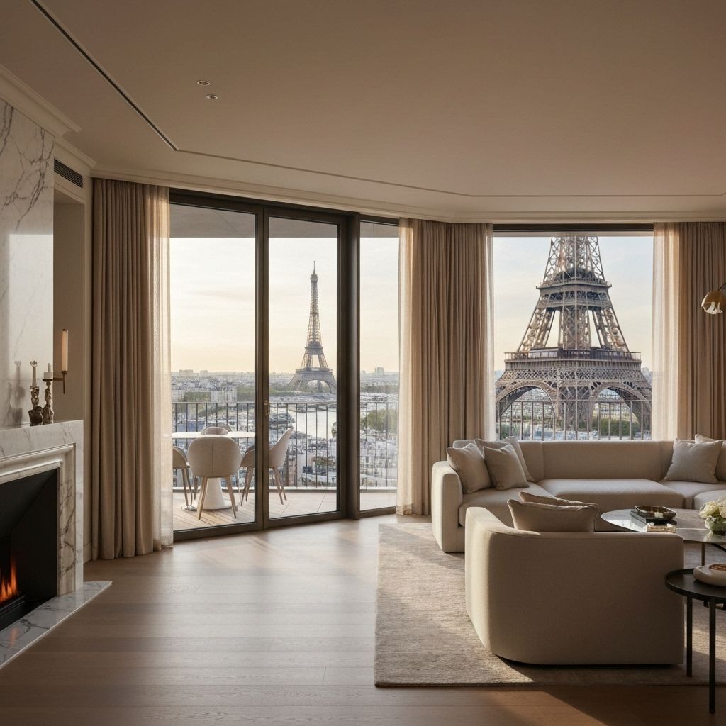 Appartement de Luxe Vue Tour Eiffel - Paris